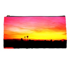 Pink Sunset Pencil Case by tammystotesandtreasures