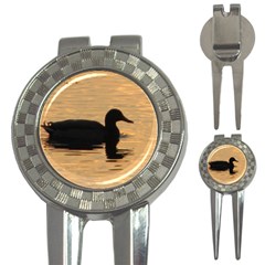 Lone Duck Golf Pitchfork & Ball Marker by tammystotesandtreasures