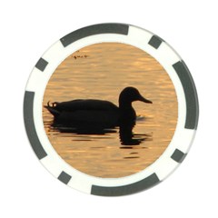 Lone Duck Poker Chip by tammystotesandtreasures