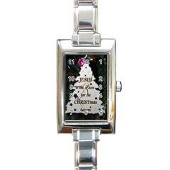 Jesus Is The Reason Classic Elegant Ladies Watch (rectangle)