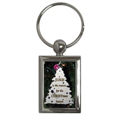 Jesus Is The Reason Key Chain (rectangle)