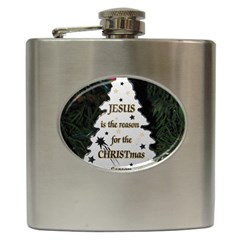 Jesus Is The Reason Hip Flask by tammystotesandtreasures