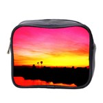 Pink Sunset Twin-sided Cosmetic Case Front