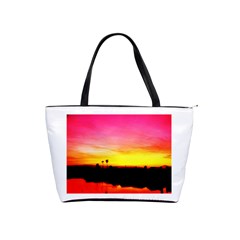 Pink Sunset Large Shoulder Bag