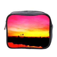 Pink Sunset Twin-sided Cosmetic Case by tammystotesandtreasures