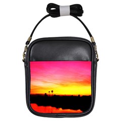 Pink Sunset Kids’’ Sling Bag