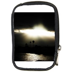 Sunset Glory Compact Camera Leather Case