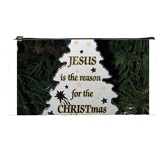 Jesus Is The Reason Pencil Case by tammystotesandtreasures