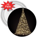 Christmas Tree Sparkle Jpg 10 Pack Large Button (Round) Front