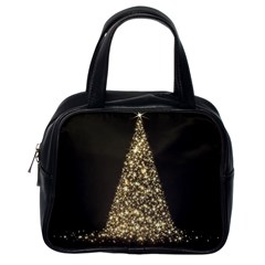 Christmas Tree Sparkle Jpg Single-sided Satchel Handbag by tammystotesandtreasures