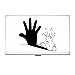 Rabbit Hand Shadow Business Card Holder by rabbithandshadow