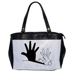 Rabbit Hand Shadow Single-sided Oversized Handbag by rabbithandshadow