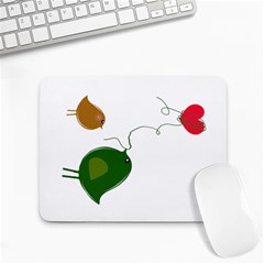 Love Birds Small Mouse Pad (rectangle) by LoveBirds