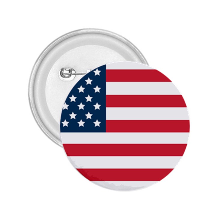 Flag Regular Button (Round)