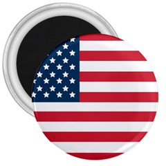 Flag Large Magnet (Round)