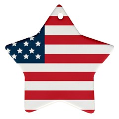 Flag Ceramic Ornament (star) by tammystotesandtreasures