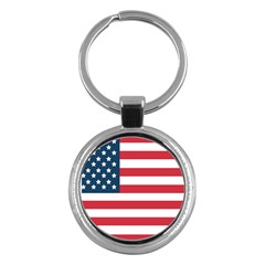 Flag Key Chain (Round)