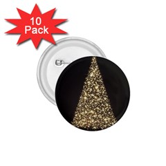 Christmas Tree Sparkle Jpg 10 Pack Small Button (round)