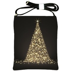 Christmas Tree Sparkle Jpg Messenger Bag