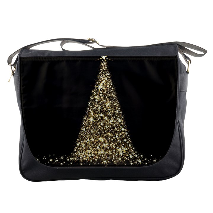 Christmas Tree Sparkle Jpg Messenger Bag