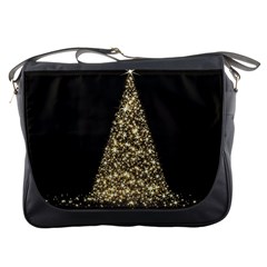 Christmas Tree Sparkle Jpg Messenger Bag