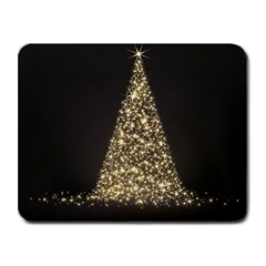 Christmas Tree Sparkle Jpg Small Mouse Pad (rectangle) by tammystotesandtreasures