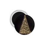 Christmas Tree Sparkle Jpg Small Magnet (Round) Front