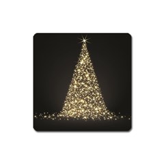 Christmas Tree Sparkle Jpg Large Sticker Magnet (square) by tammystotesandtreasures