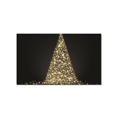 Christmas Tree Sparkle Jpg 100 Pack Sticker (rectangle)