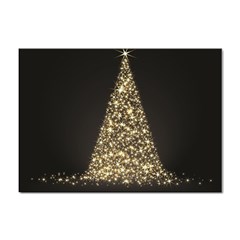 Christmas Tree Sparkle Jpg 100 Pack A4 Sticker