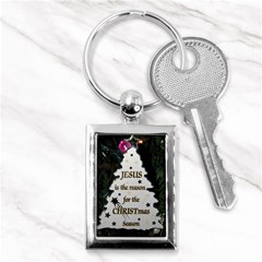 Jesus Is The Reason Key Chain (rectangle)