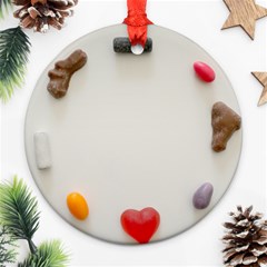 301 Ceramic Ornament (round)