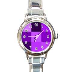 Purple Shades Classic Elegant Ladies Watch (round)