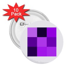 Purple Shades 10 Pack Regular Button (round) by PurpleVIP