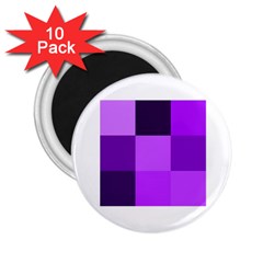 Purple Shades 10 Pack Regular Magnet (round) by PurpleVIP