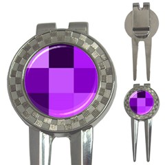 Purple Shades Golf Pitchfork & Ball Marker by PurpleVIP