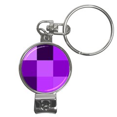 Purple Shades Nail Clippers Key Chain by PurpleVIP