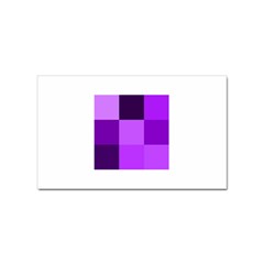 Purple Shades Sticker (rectangle) by PurpleVIP