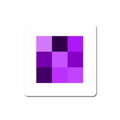 Purple Shades Large Sticker Magnet (square) by PurpleVIP