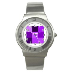 Purple Shades Stainless Steel Watch (round) by PurpleVIP