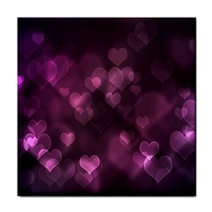 Purple Bokeh Ceramic Tile by PurpleVIP