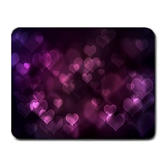 Purple Bokeh Small Mouse Pad (rectangle)