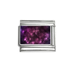 Purple Bokeh Italian Charm (9mm) by PurpleVIP