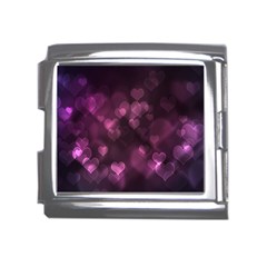 Purple Bokeh Mega Link Italian Charm (18mm) by PurpleVIP