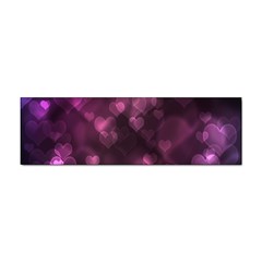 Purple Bokeh Bumper Sticker