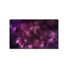 Purple Bokeh 10 Pack Sticker (rectangle)