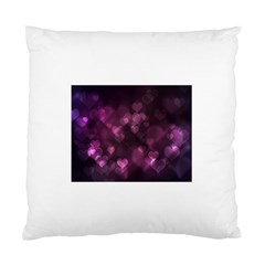 Purple Bokeh Twin-sided Cushion Case