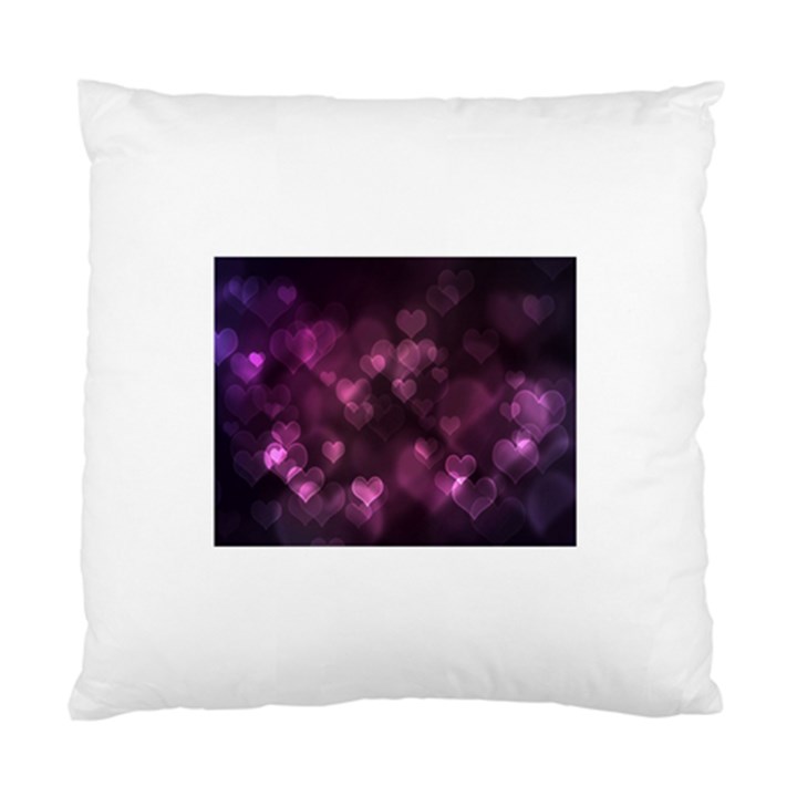 Purple Bokeh Twin-sided Cushion Case