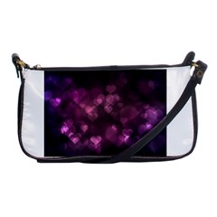 Purple Bokeh Evening Bag