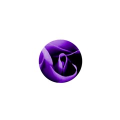 Purple Rose Mini Button (round)